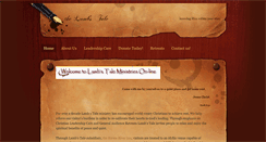 Desktop Screenshot of lambstale.org