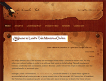 Tablet Screenshot of lambstale.org
